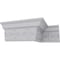 Ekena Millwork 5 1/8"H x 3 1/8"P x 5 7/8"F x 94 1/2"L, (4" Repeat), Victorian Crown Moulding MLD05X03X05VI - alternate 8